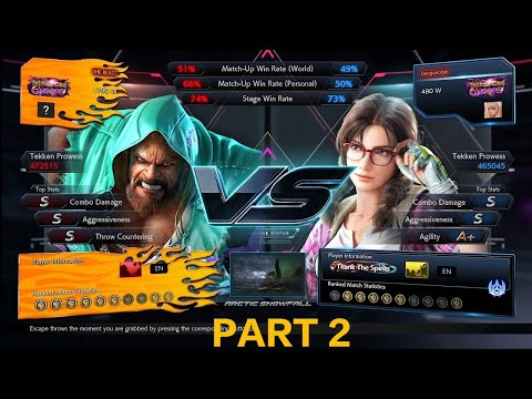 BSK (Marduk) VS Dengonotjin (Julia) Part 2 Tekken 7 Pakistan