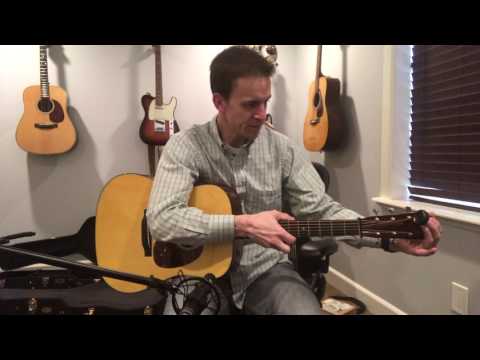 Pre-War Guitars Model D with sE Electronics sE5 Microphone