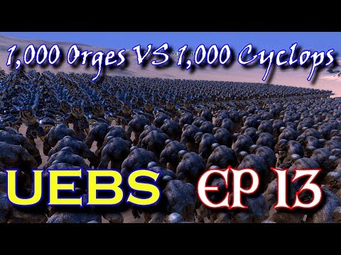 1,000 Ogres VS 1,000 Cyclops - Ultimate Epic Battle Simulator - Ep 13