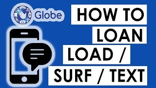Eto paano mag Globe LOAN or Borrow load, SURF SOS and Emergency text