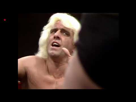 WCCW 1985 01-19-1985 Nature boy Ric Flair vs Freebird Terry Gordy - NWA Champ - Dallas Sportatorium