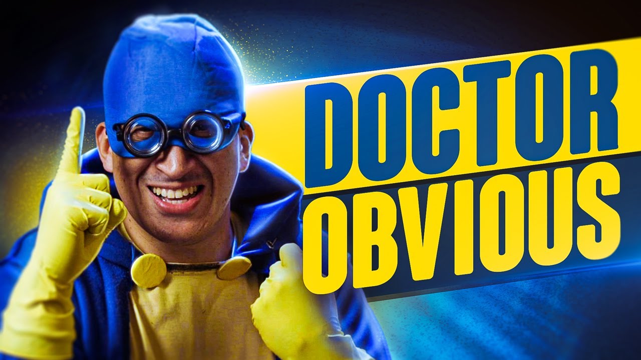 DR. ÓBVIO ataca comentários do YouTube | GAVETA NA CARA