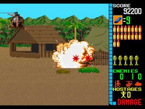 [MAME] Operation Wolf (c)1987 Taito - Prototype Version