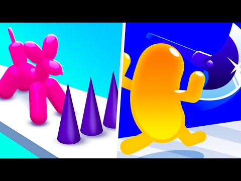 Play 999999 Video Games High Score Join blob Clash vs Balloon Pop Runner - Gameplay  Max Levels