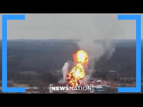 US suing Norfolk Southern over Ohio train derailment | Rush Hour