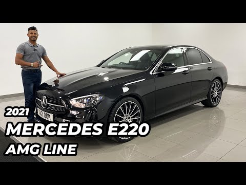 2021 Mercedes E220 AMG Line
