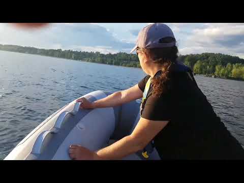 Mercury 15HP with Zodiac Alum Rib dinghy test drive