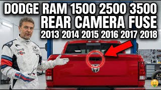 Rear Camera Not Working? Dodge Ram Fuse Fix (2013-2018)