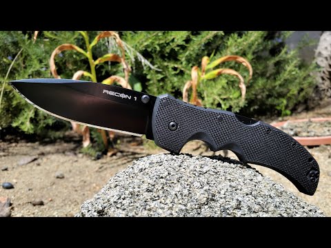 Cold Steel Recon 1 S35VN Spear Point DLC G10 Tri Ad Lock Knife Video