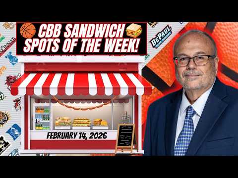 NCAAM Sandwich Spots of the Week! | CBB Best Bets for Marco's Deli 2/14/26