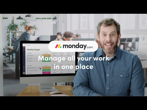 Work is less stressful with monday.com