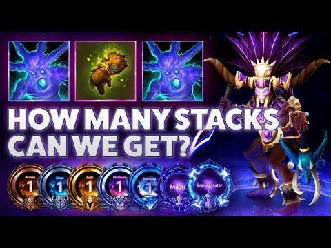 Nazeebo Ravenous Spirit - HOW MANY STACKS CAN WE GET?! - Bronze 2 Grandmaster S3 2022