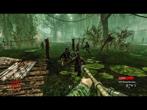 WORLD AT WAR ZOMBIES: SHI NO NUMA GAMEPLAY! (NO COMMENTARY)