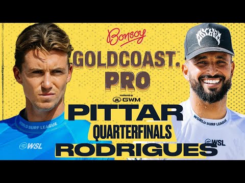 George Pittar vs. Ian Gouveia I Bonsoy Gold Coast Pro presented by GWM - Quarterfinals