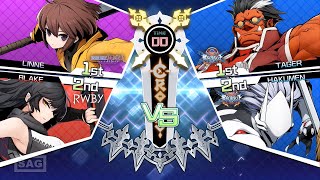 BLAZBLUE CROSS TAG BATTLE - LINNE AND VS BLAKE VS TAGER AND HAKUMEN (XBOX ONE)