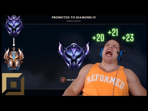 💎 Tyler1 UNRANKED TO CHALLENGER TOP ONLY | FINALLY DIAMOND | Olaf Top Gameplay ᴴᴰ ⭐16