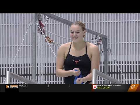 2018 Texas Invite Women 3m Dive 720p60