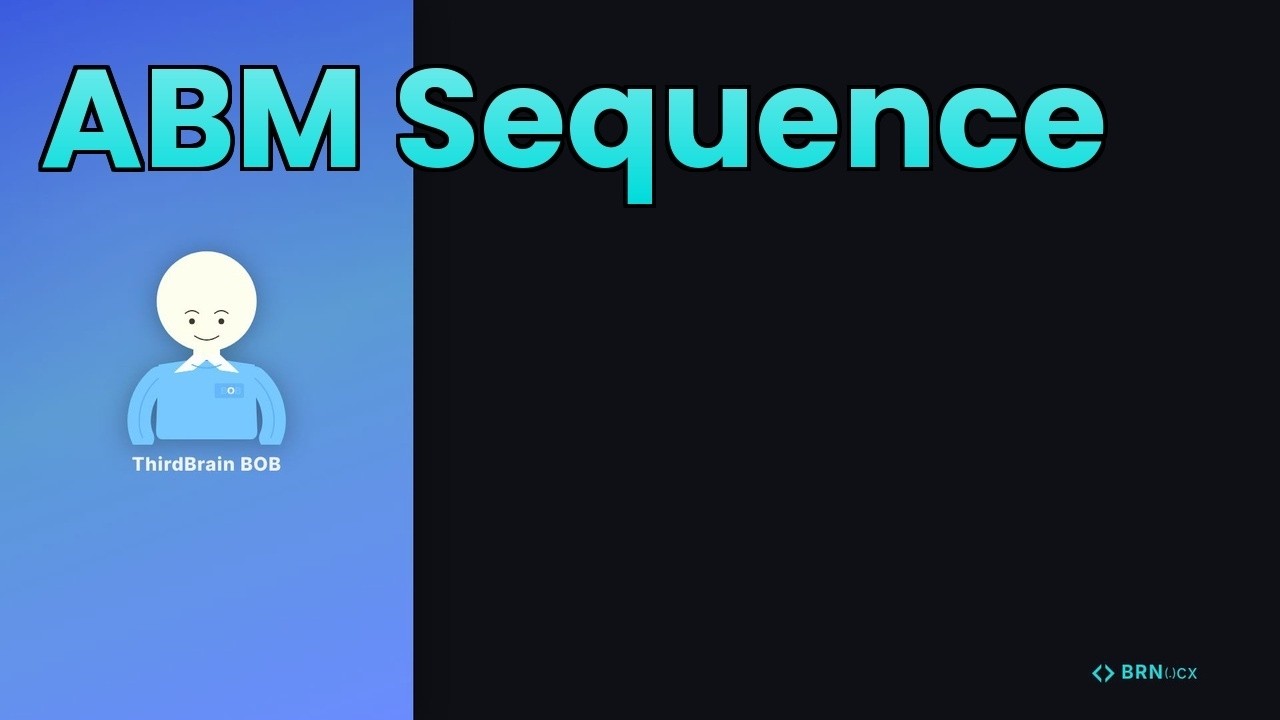 ABM Multi-Channel Sequence — qualified conversations with target accounts