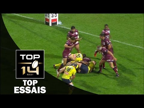 TOP Essais de la J5 – TOP 14 – Saison 2016-2017