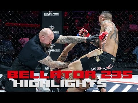 Bellator 235 highlights: Last-minute main event delivers a blistering knockout