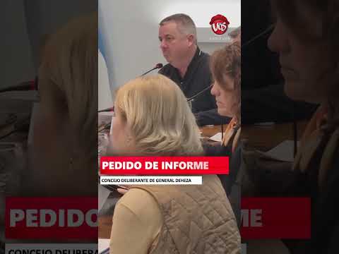 GENERAL DEHEZA: PEDIDO DE INFORME SOBRE EL HOSPITAL.