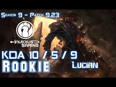 IG Rookie LUCIAN vs SYLAS Mid - Patch 9.23 KR Ranked