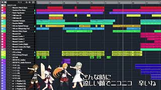 - CeVIOカバー曲 【きどりっこ】 / 音数ギッシリ!! / 東北きりたん 弦巻マキ 「カオカオブクブク」