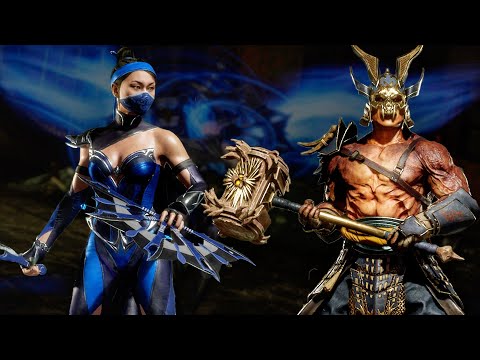Kitana Kahn Vs Shao Kahn | Very Hard | Mortal Kombat 11
