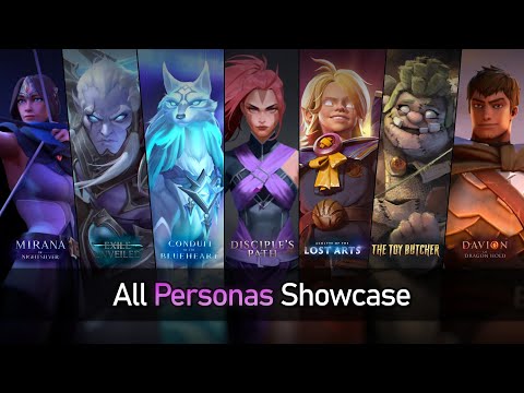 Dota 2 - All Personas Showcase