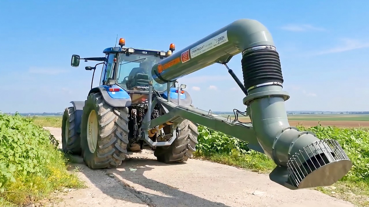 यह अज़ीबो गरीब मशीन देखें किसानों को कैसे दे रही है फ़