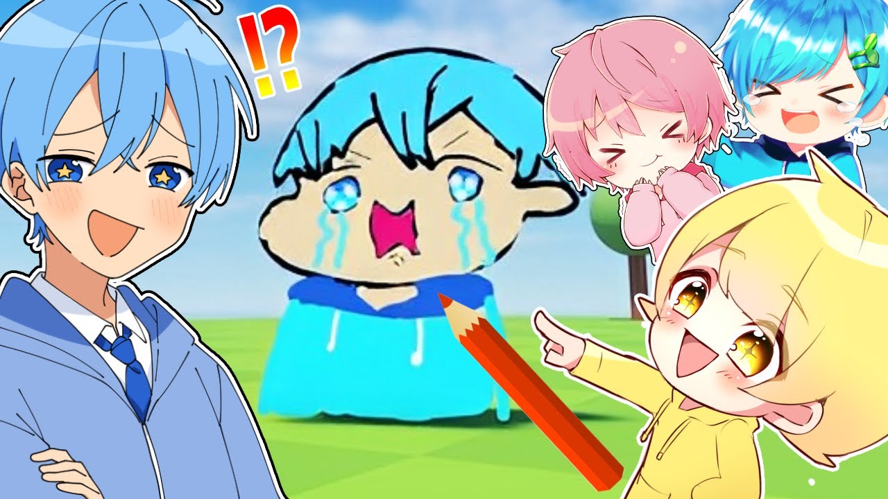 絵を描いたら動き出すゲームで有名実況者にドッキリしてみた結果！🎨🖌️【 ROBLOX / ロブロックス 】【まひてる】【まひとくん】【てるとくん】【ころんくん / からつけあっきぃ】
