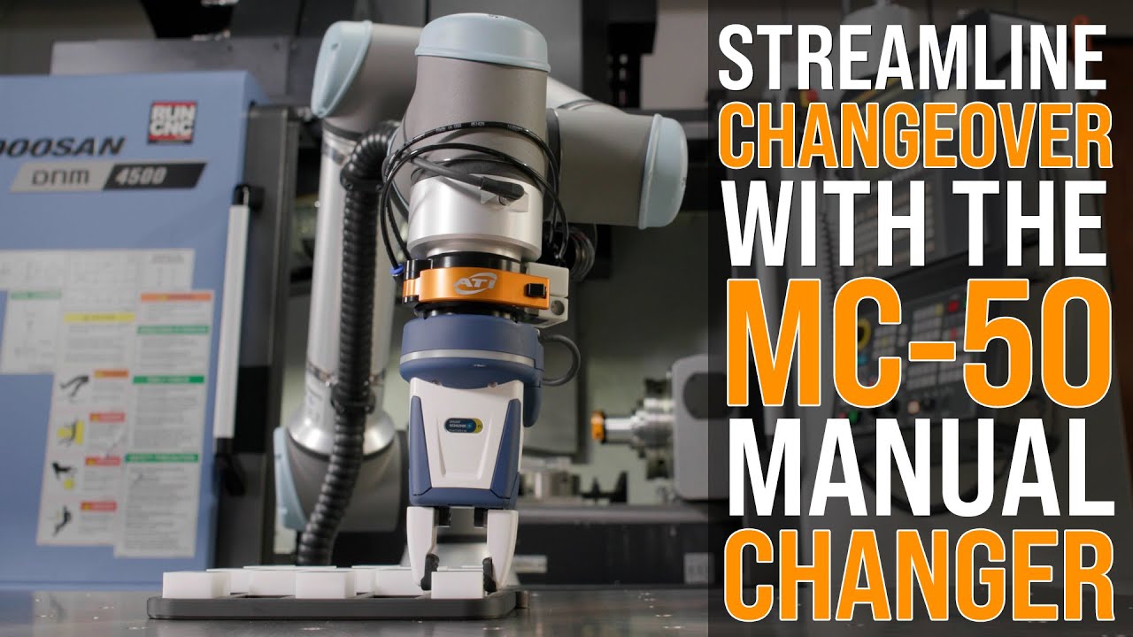 Streamline Tooling Changeover with ATI’s MC-50 Manual Tool Changer