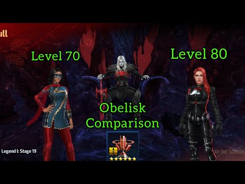 Lvl 80 Black widow vs Kamala Khan knull stage 19 with obelisk - Marvel Future Fight - MH Gaming.