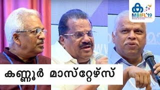 Kannur Masters  EP Jayarajan P Jayarajan & MV 