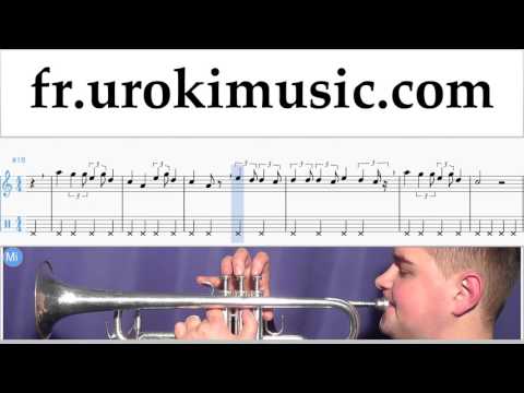 Comment Jouer de la Trompette Lukas Graham - 7 Years Tab Tablature Partie#2 um-i829