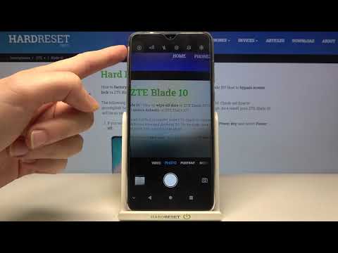 How to Turn On/Off Camera Shutter Sound on ZTE Blade 10 – Adjust Camera Sounds