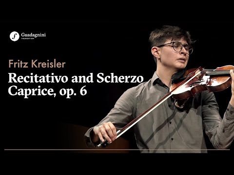 Maxim Tzekov plays Fritz Kreisler  - Recitativo and Scherzo - Caprice, op. 6