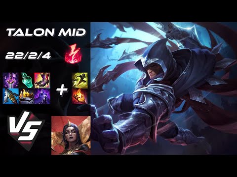 MID Talon vs LeBlanc - EU Grandmaster Patch 25.S1.7