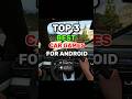 TOP 3 BEST CAR GAMES FOR ANDROID Cargames Carsimulator Cpm2 Carxstreet Racingmaster