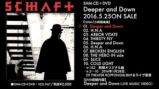 SCHAFT-2016年5月25日発売SHM-CD「Deeper and Down」先行試聴トレイラー