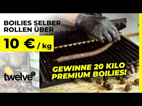 GLM-Leber-Squid-Boilies selber rollen + Rezept + 20 kg Boilieverlosung | Carpline24 |  Karpfenangeln