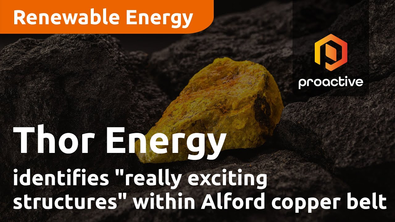 Thor Energy identifies "really exciting structures" within Alford copper belt