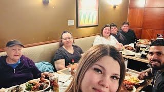 The eagles buffet for hubby’s bday