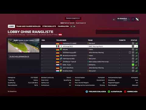 F1 2020 | Deutsche Formel Liga | Round 11 Österreich
