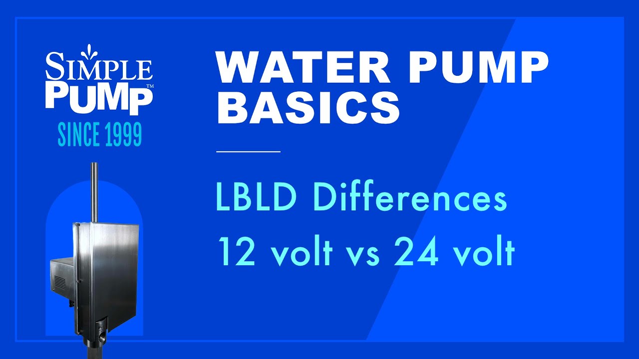 12V vs 24V Simple Pump Drive Systems – Which One Do You Need?