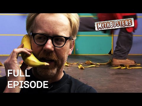 Slipping On A Banana Skin! | MythBusters | Season 5 Episode 15 | Full Episode