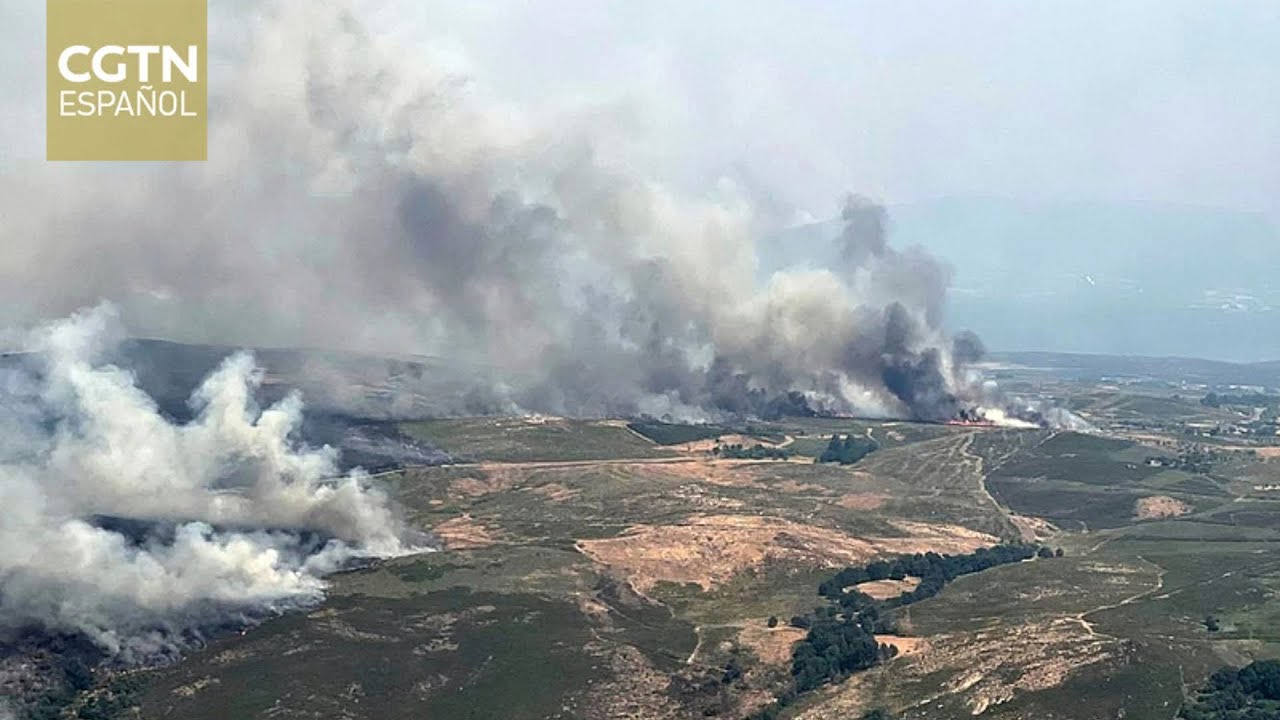 Incendios forestales afectan España