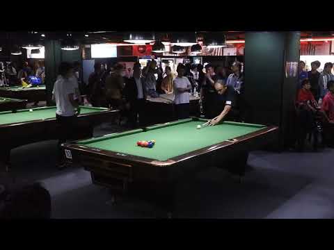 Yoshihiro Kitatani 10-ball break shot