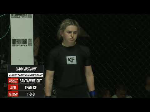 Almighty Fighting Championship 27 - Micheala Clarke vs Ciara McGuirk