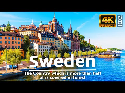 Sweden in 4K Ultra HD by Drone view | The Country which is more than half of is covered in forest